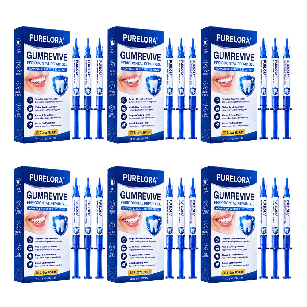 🦷💊Healrize® GumRevive Gel zur Regeneration des Zahnhalteapparats (bei Zahnfleischbluten, Zahnfleischrückgang und lockeren Zähnen)💊