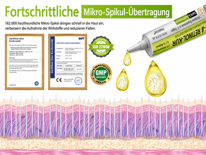 Hergestellt und versandt aus den DE 👉 💝 Healrize® Botox & Vita-A Retinol Shot – Straffende Creme gegen Falten (Wrinkle-Lift) – Aktion am letzten Tag: 60 % Rabatt 💝