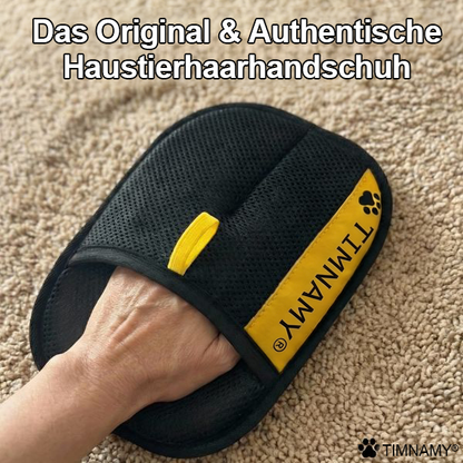 Diese Woche im zeitlich begrenzten Sonderangebot 🔥 TIMNAMY® Antistatische Tierhaarentfernungshandschuhe — 🐈🐕 Entfernt tiefsitzende Haare, wiederverwendbar und waschbar, geeignet zur Reinigung von Sofas, Kleidung und Autoinnenräumen.